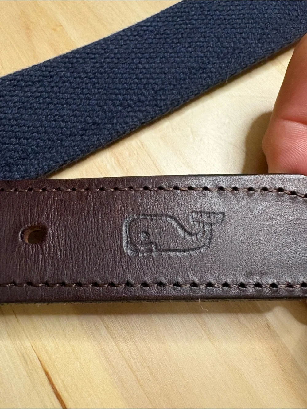 Vineyard Vines brass buckle
